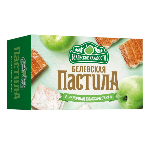 №2 Пастила  200г диетическая КЛАССИКА, НОВЫЙ ФОРМАТ (4 шт по 50гр)   в Бугульме