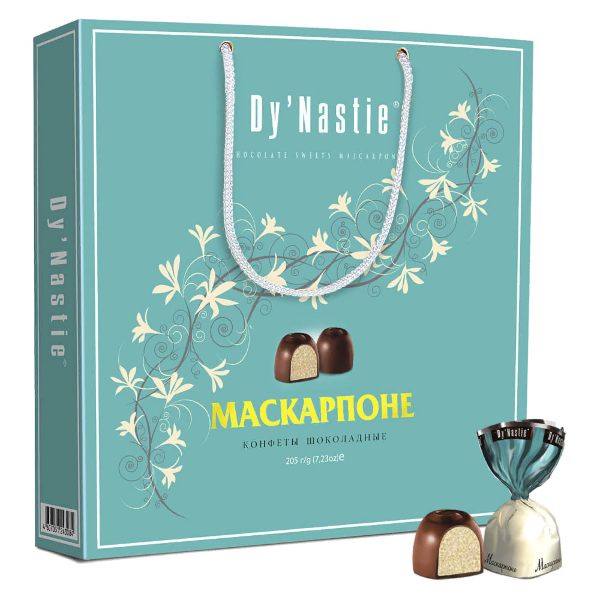 №3 Династия Сумка 170г Конфеты "Маскапроне" в Бугульме